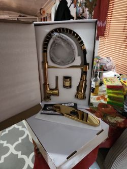 New Kitchen Faucet With Led Blue Lights 