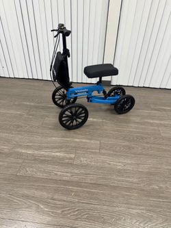 $89 New / Vitasophy All Terrain knee scooter Walker / perfect for a tall or heavy person / 350 weight capacity / toe foot leg injury