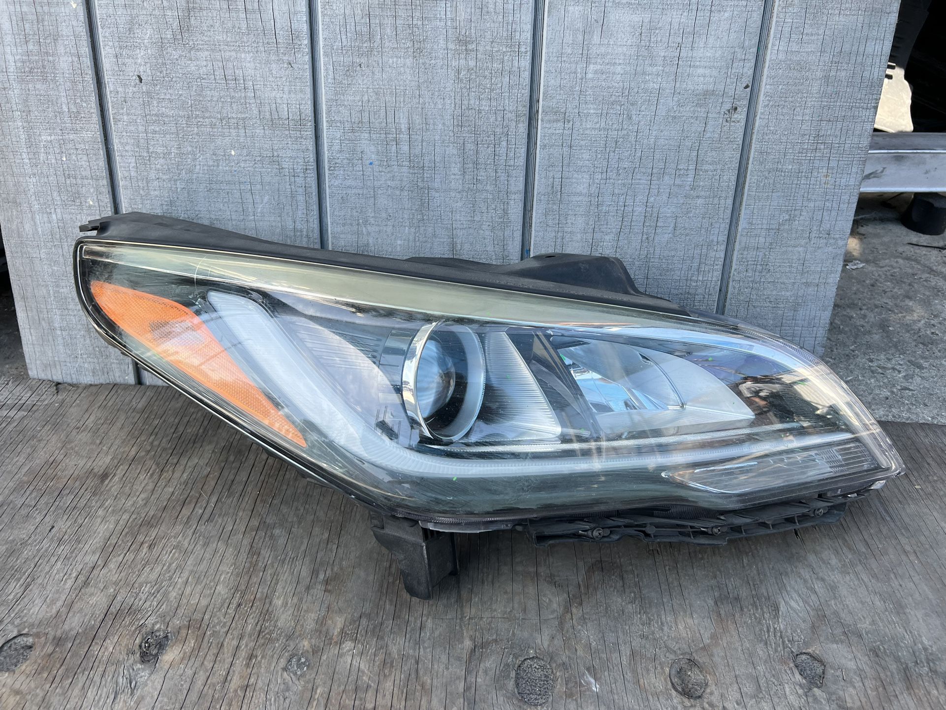 hyundai sonata hybrid right headlight halogen 2016 2017