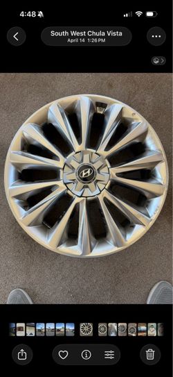 Original 20” 2020 Palisade wheels