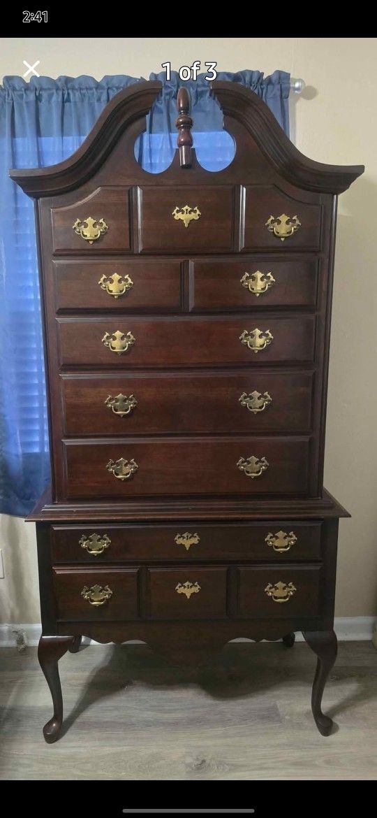 Two Piece Highboy Chest