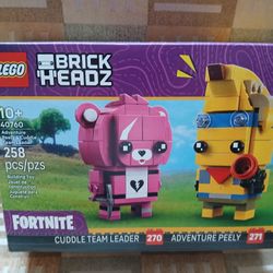 Lego Fortnite Brickheadz Adventure Peely & Cuddle Team Leader (40760) - New, Sealed