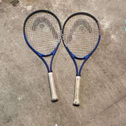 2 Tennis Rackets 