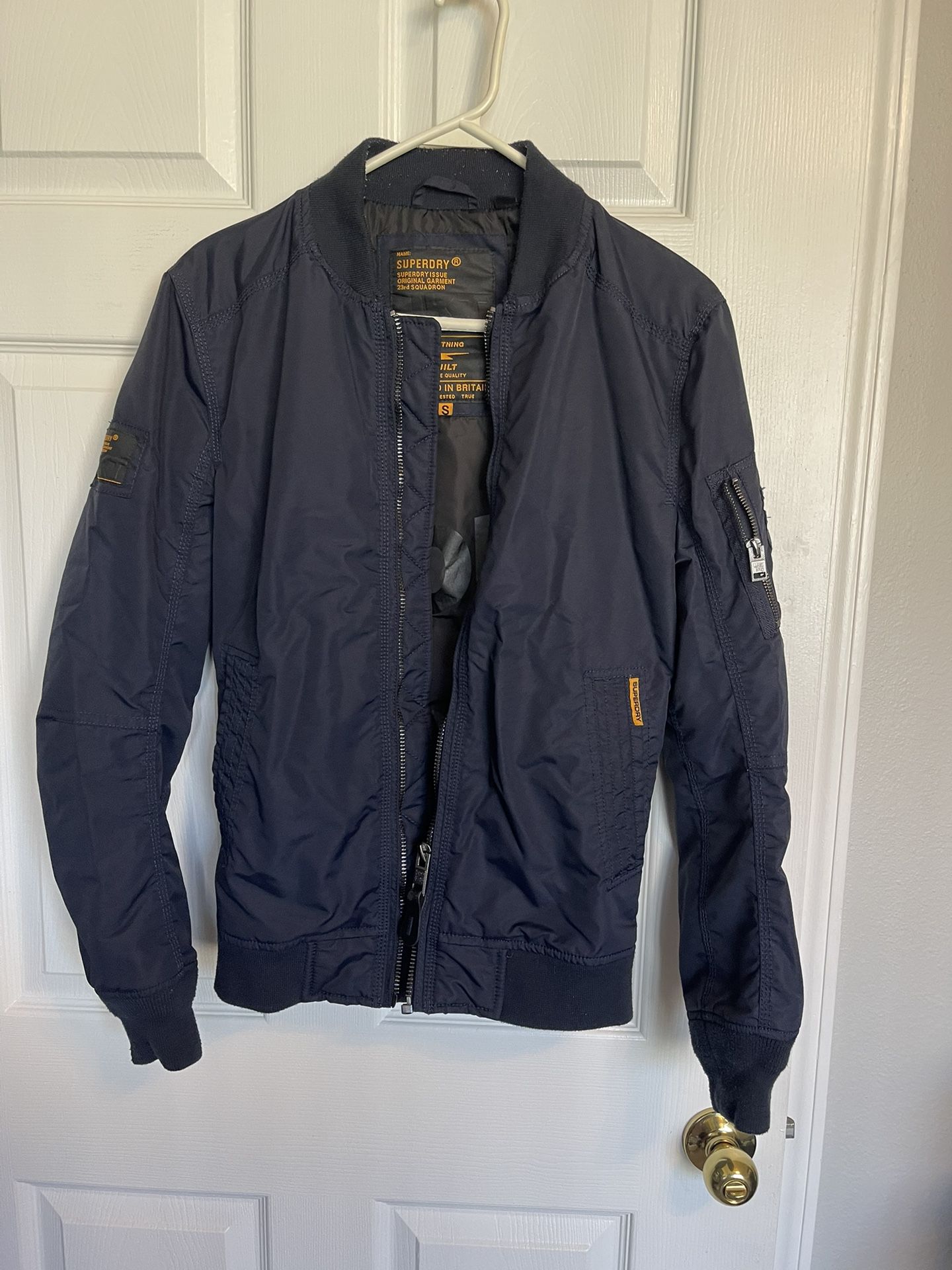 Men’s Jacket Small Blue Made By Superdry 