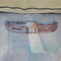 1959 /60 Impala Top Dash Insert Metal Panel With Center Speaker