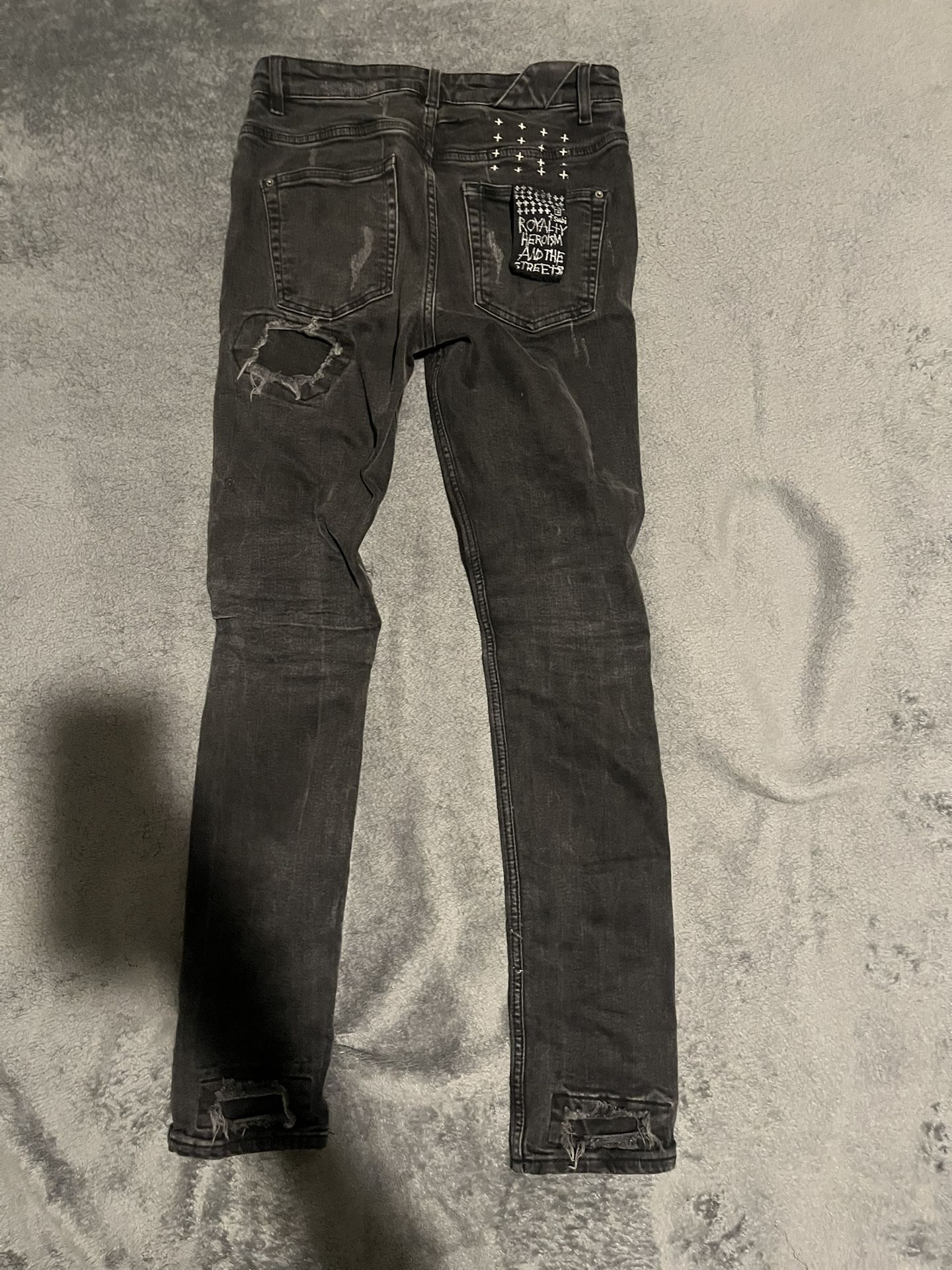 KSUBI VAN WRINKLE SKINNY JEANS SIZE 29