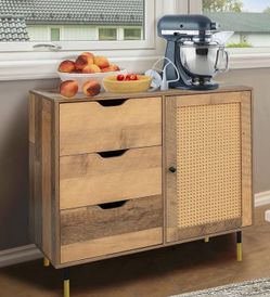 Wooden Sideboard / Wine Rack