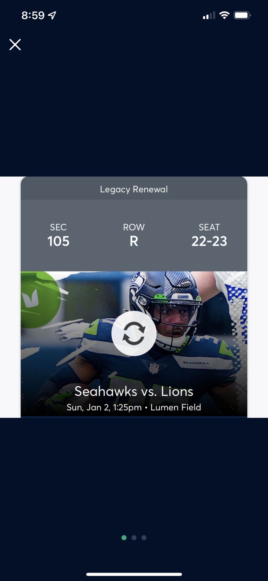 Seattle Seahawks Vs Detroit Lions