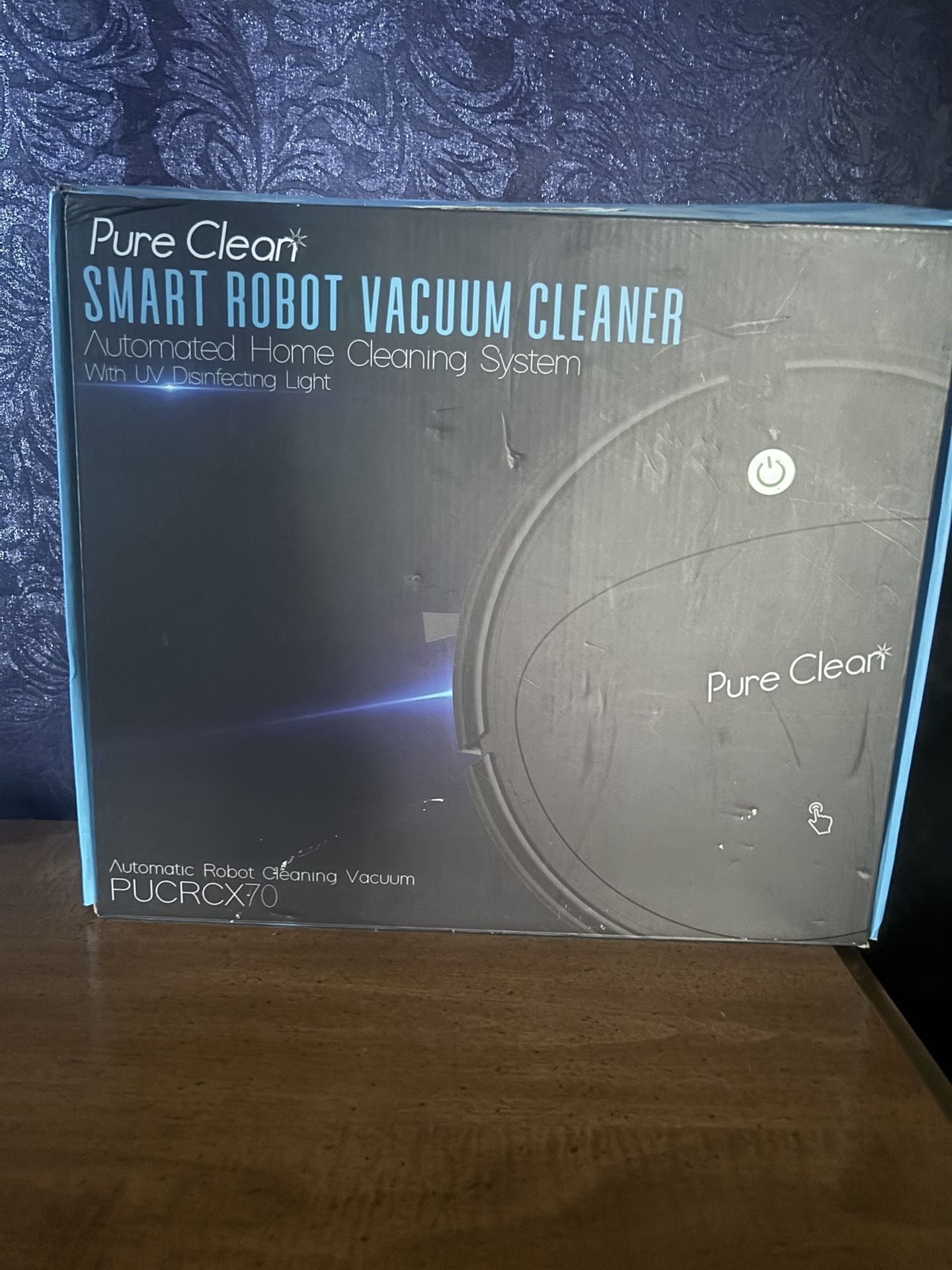 Pure Clean PUCRC26B.5 Automatic Robot Vacuum Cleaner