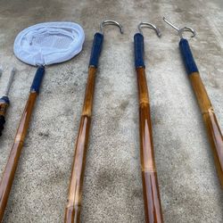 Custom Calcutta Fishing Gaffs & Nets