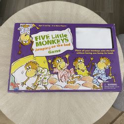 5 Little Monkeys Jumping On The Bed Game 