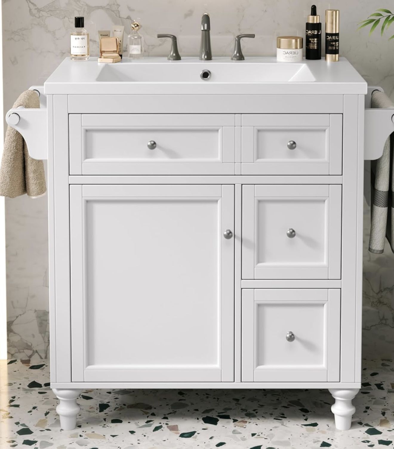 30 Inch Vanity With Countertop