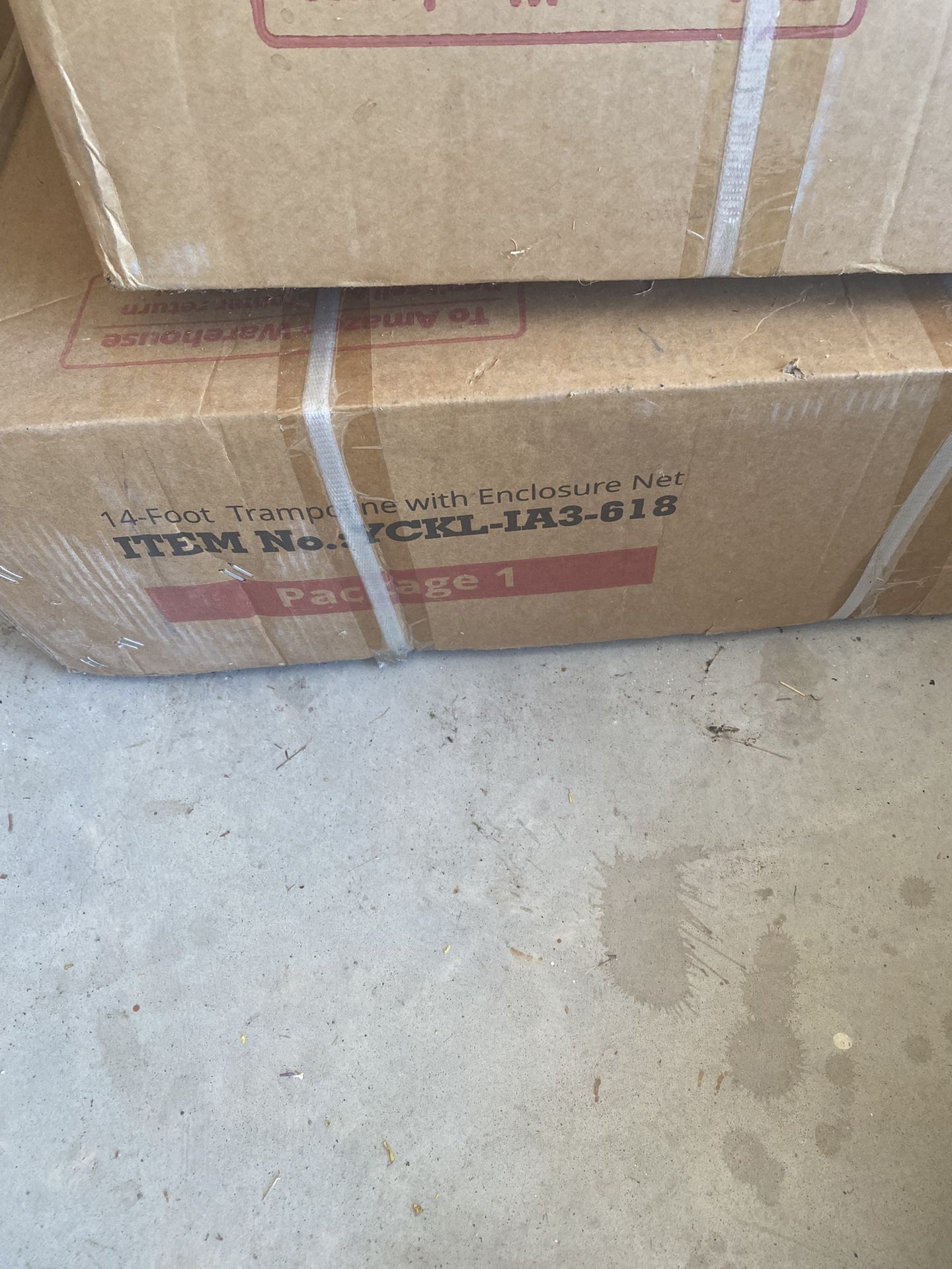 14ft Trampoline With Enclosure Net