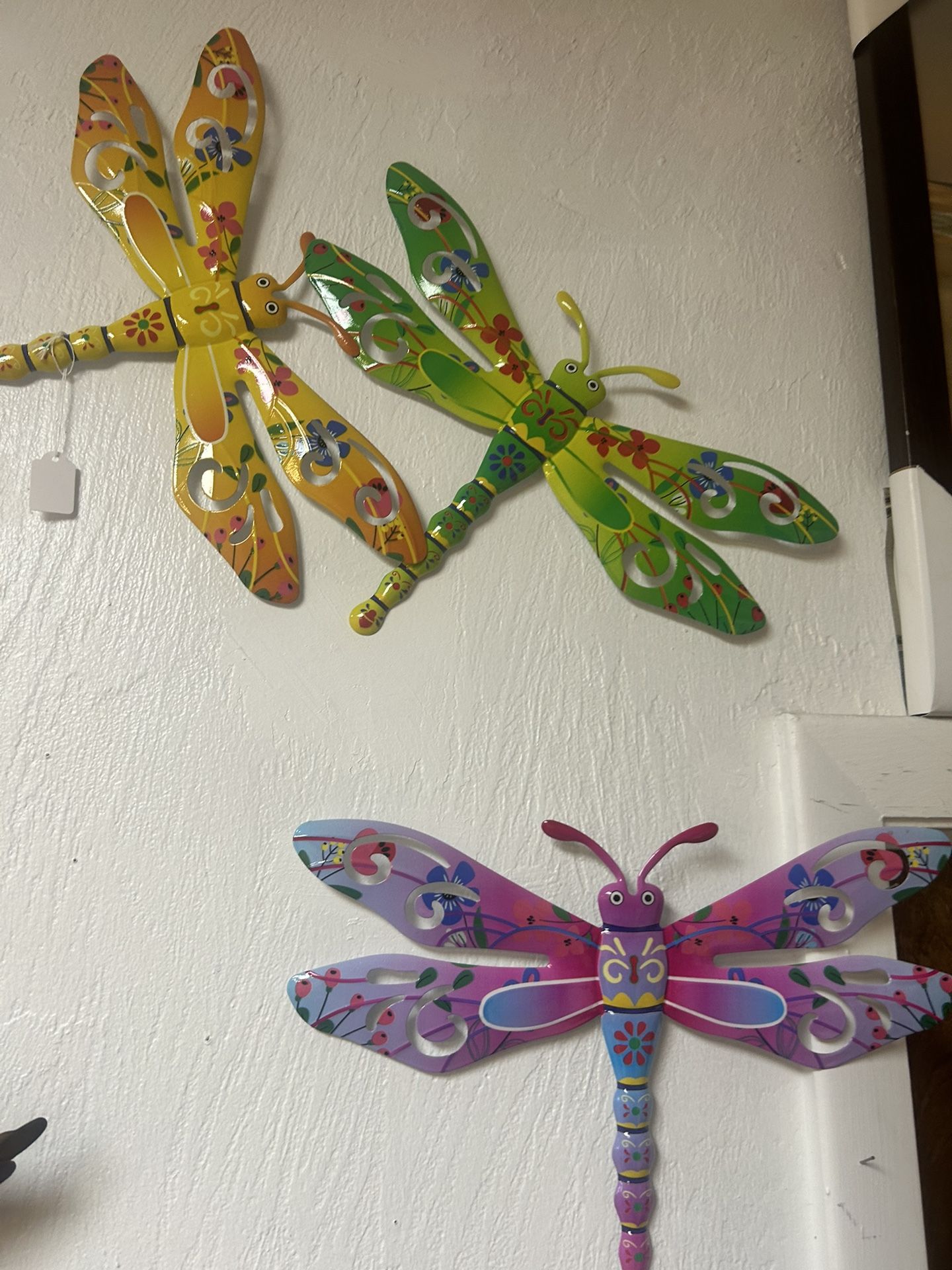 New Set Of 3 Dragonflies
