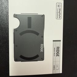 RIDGE MAGSAFE WALLET GUNMETAL 