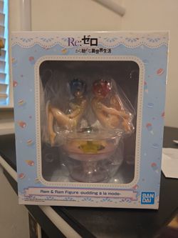 Re Zero Rem and Ram figure