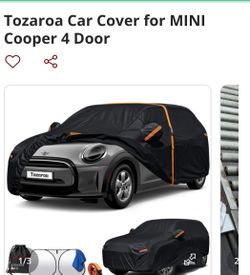 Mini Cooper 4 door car cover