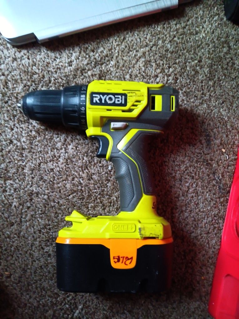 Ryobi Drill With Battery