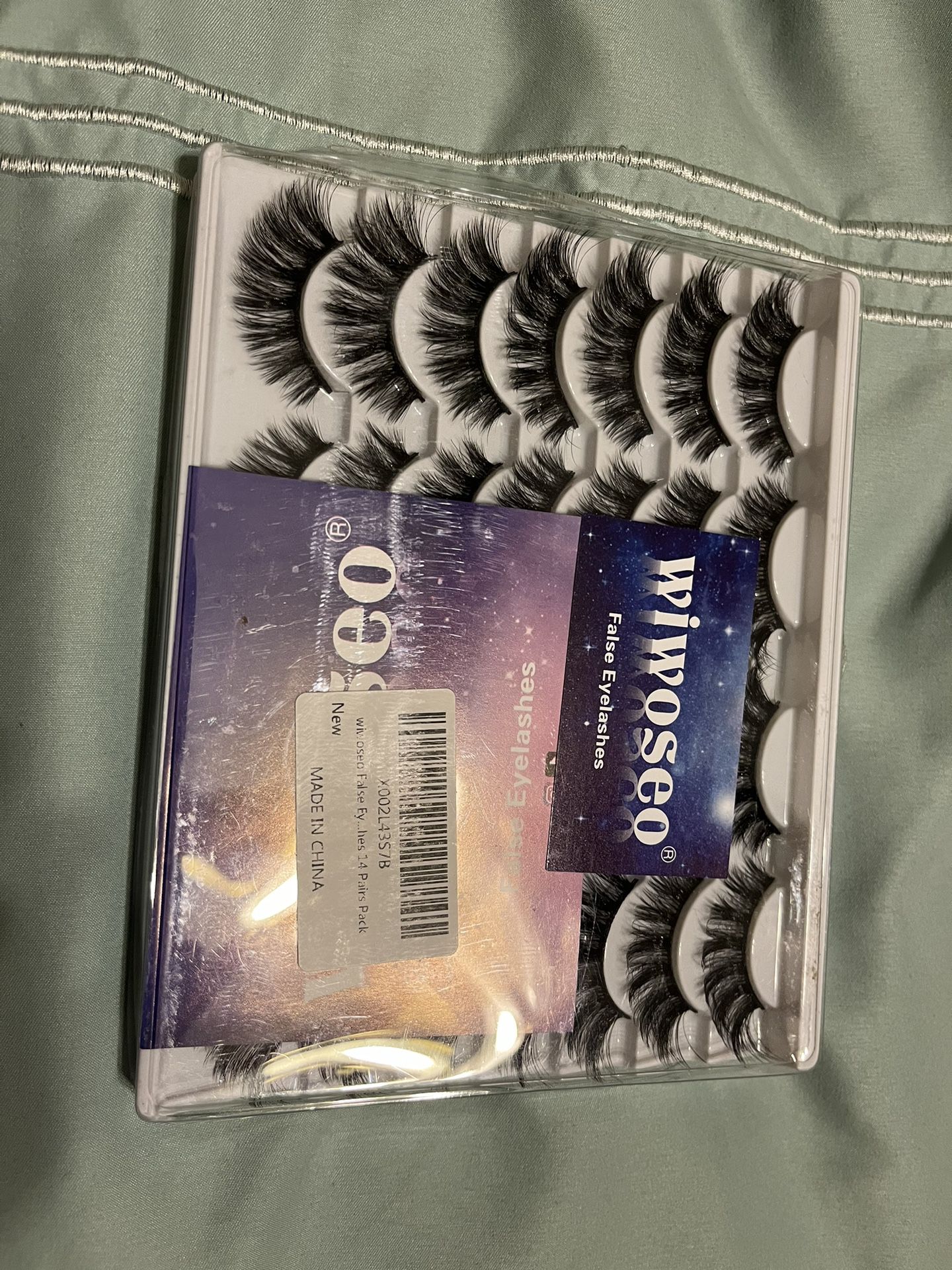 Fake Lashes (Wiwoseo) 14 Pack Pair 