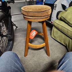Cushioned Bar Stool 