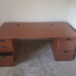 Solid Wood Office Desk