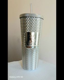 Mickey Mouse Starbucks tumbler with straw