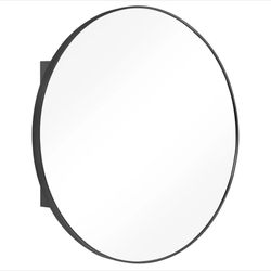 New Round Circle Mirror Medicine Cabinet 