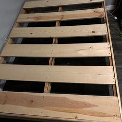 Wooden Bed Frame Size Full 