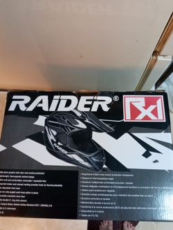Raider RX1 Large Brand New Motorcycle Helmet