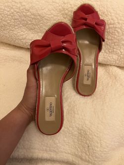 Valentino Patent Leather Espadrilles - 