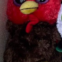 Gobbles The Turkey Beanie, Boo