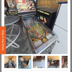 Vintage Pinball Machines