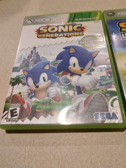 2 Sonic Games For Xbox 360 for Sale in Auburn, WA - OfferUp