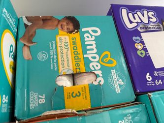 Pampers Swaddlers Size 3 Diapers 78 Count