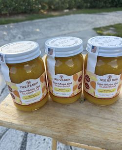 True Sea Moss Gel Superfood in the Mango Pineapple flavor $20 Each Or 2 For $30