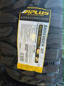 LT 35 1250 20 Mud Terrain set of tires