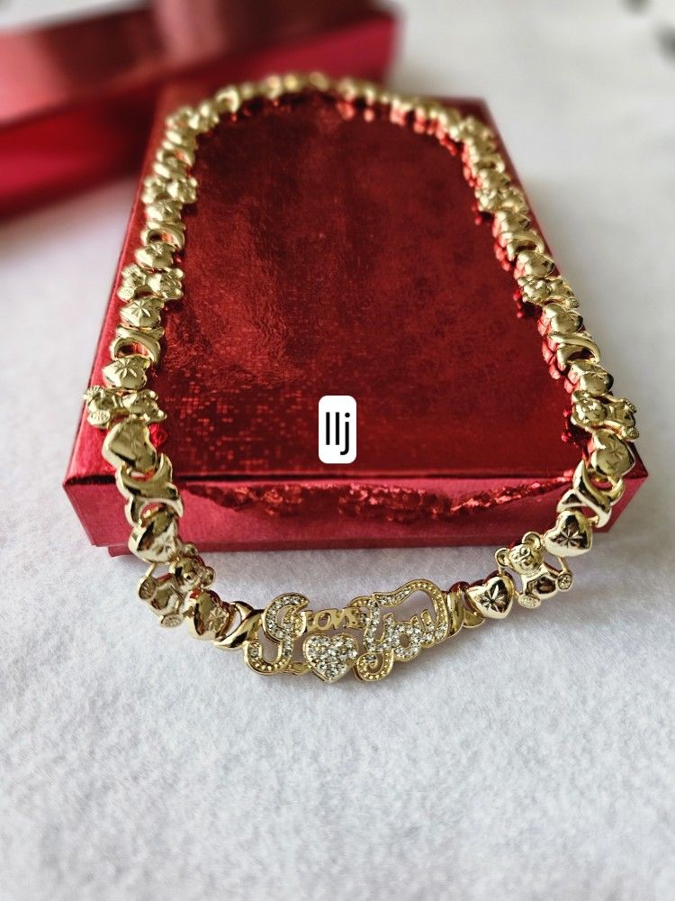 I Deliver I Ship 14k Gold Plated Chain