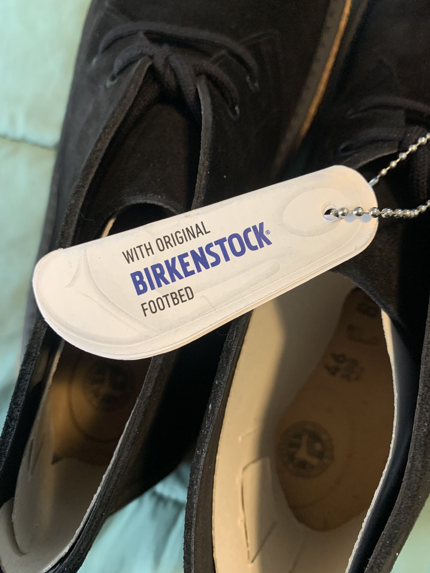 NEW Black Suede Milton Birkenstock - Mens 13