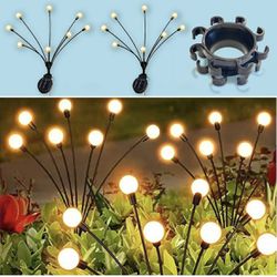 Solar Firefly Garden Lights 