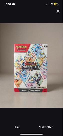 Prismatic evolution booster box