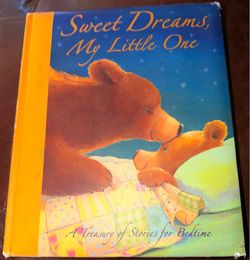 Sweet Dreams My Little One Hardcover Bedtime Treasury Scholastic 6 Stories