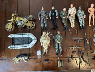 G.I. Joe 12” Figure Lot