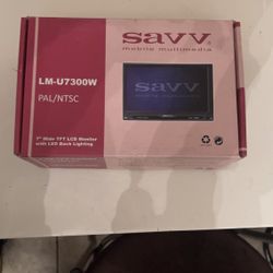 Savv 7” Monitors Car Audio 