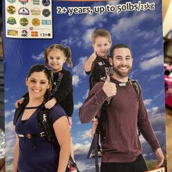 Piggy Back Rider Standing Child Carrier 