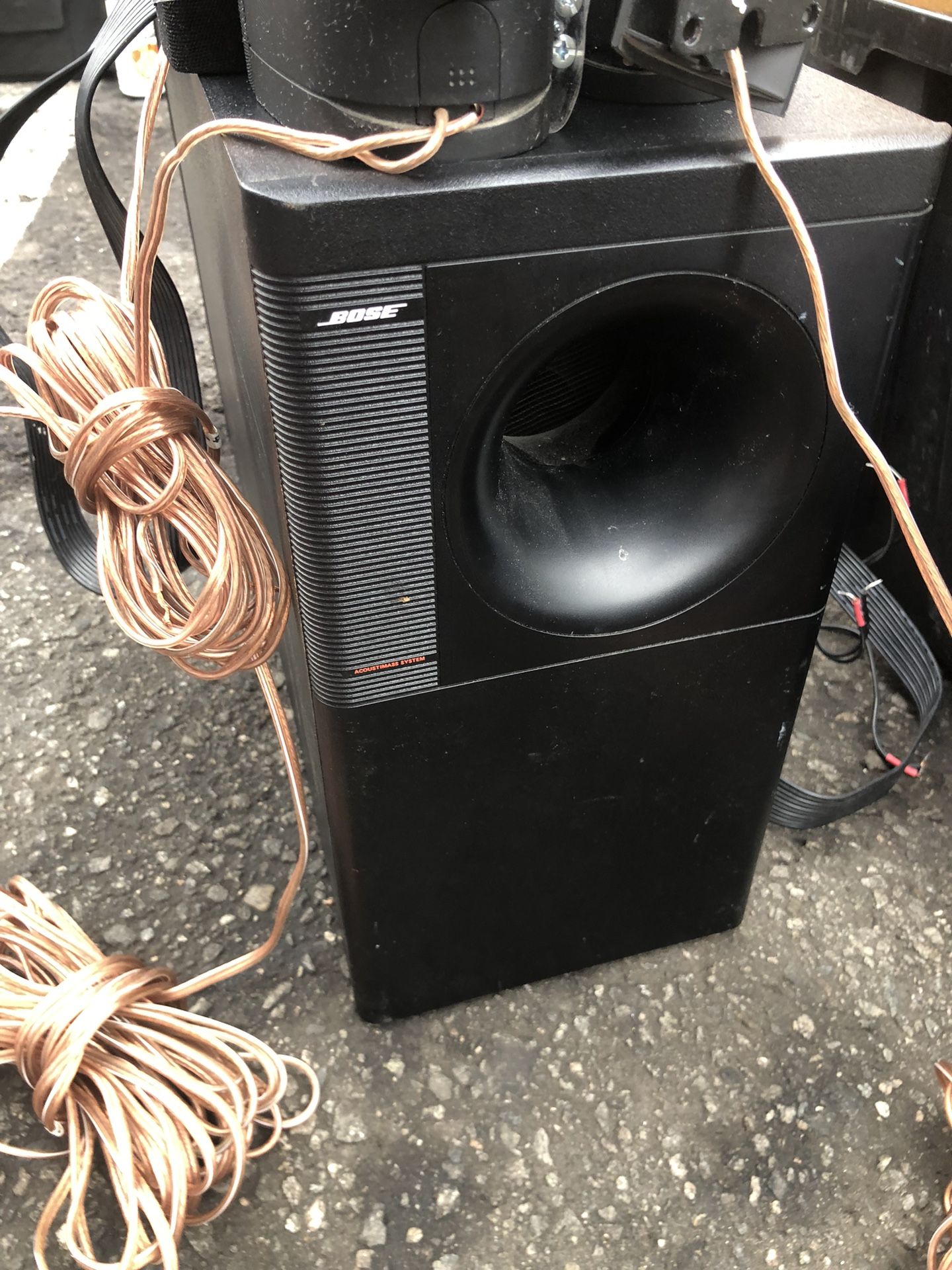 Home Entertainment Speaker System Acoustimass 10 Series Iv Bose