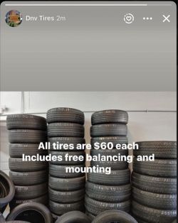 Free Installation On All Tires