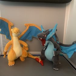 Pokémon Charizard And Mega Charizard X