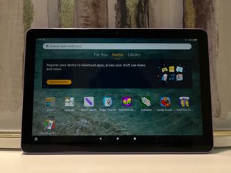 Amazon Fire HD 10 13th Gen 10” Tablet 32GB Purple USB Type C - $49