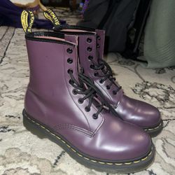 Purple Dr Martens