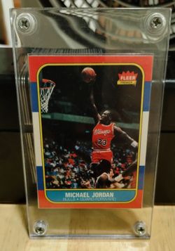Michael Jordan 86' Rookie Card